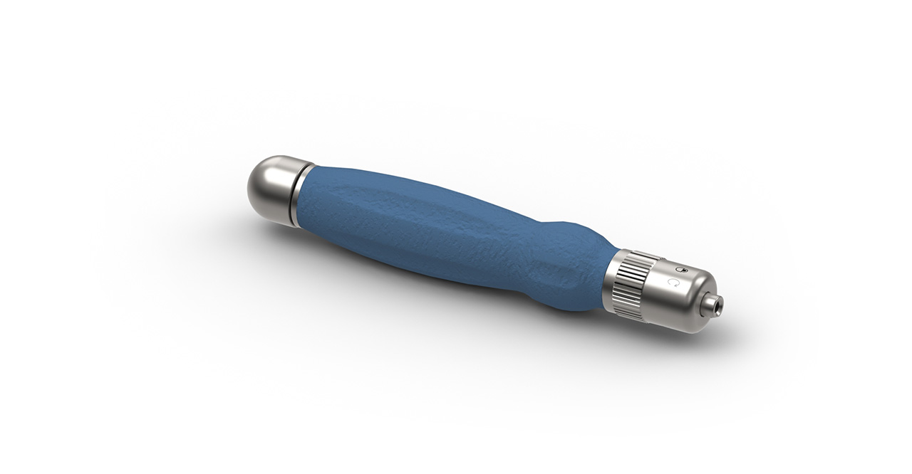 Patented silicone handles with ratcheting couplings